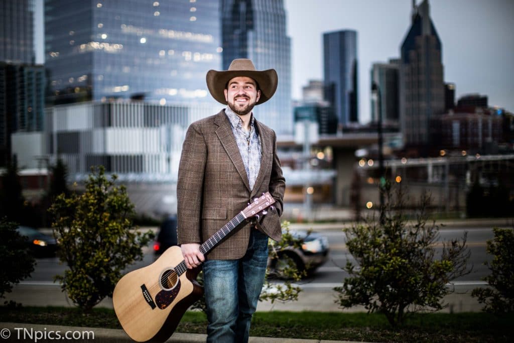 Garrett in Nashville for social media promotion 